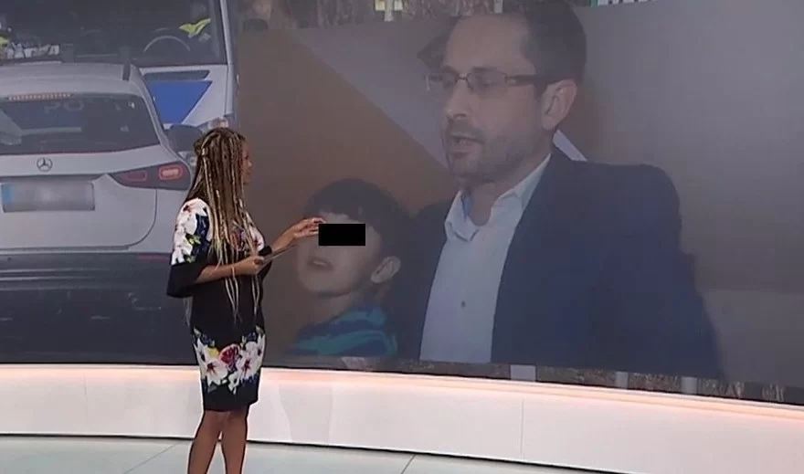 Son interrupts father’s live TV interview telling him he “needs to poop”